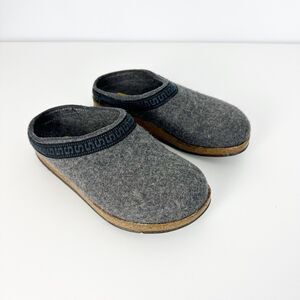 Stegmann Clogs Original Wool Felt Cork Sole Women's Size 6? Gray